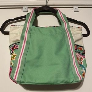 Vera Bradley small canvas tote in Tutti Frutti
